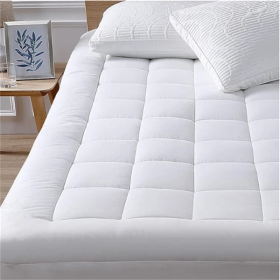 450g Filled Cotton Mattress (Color: White)